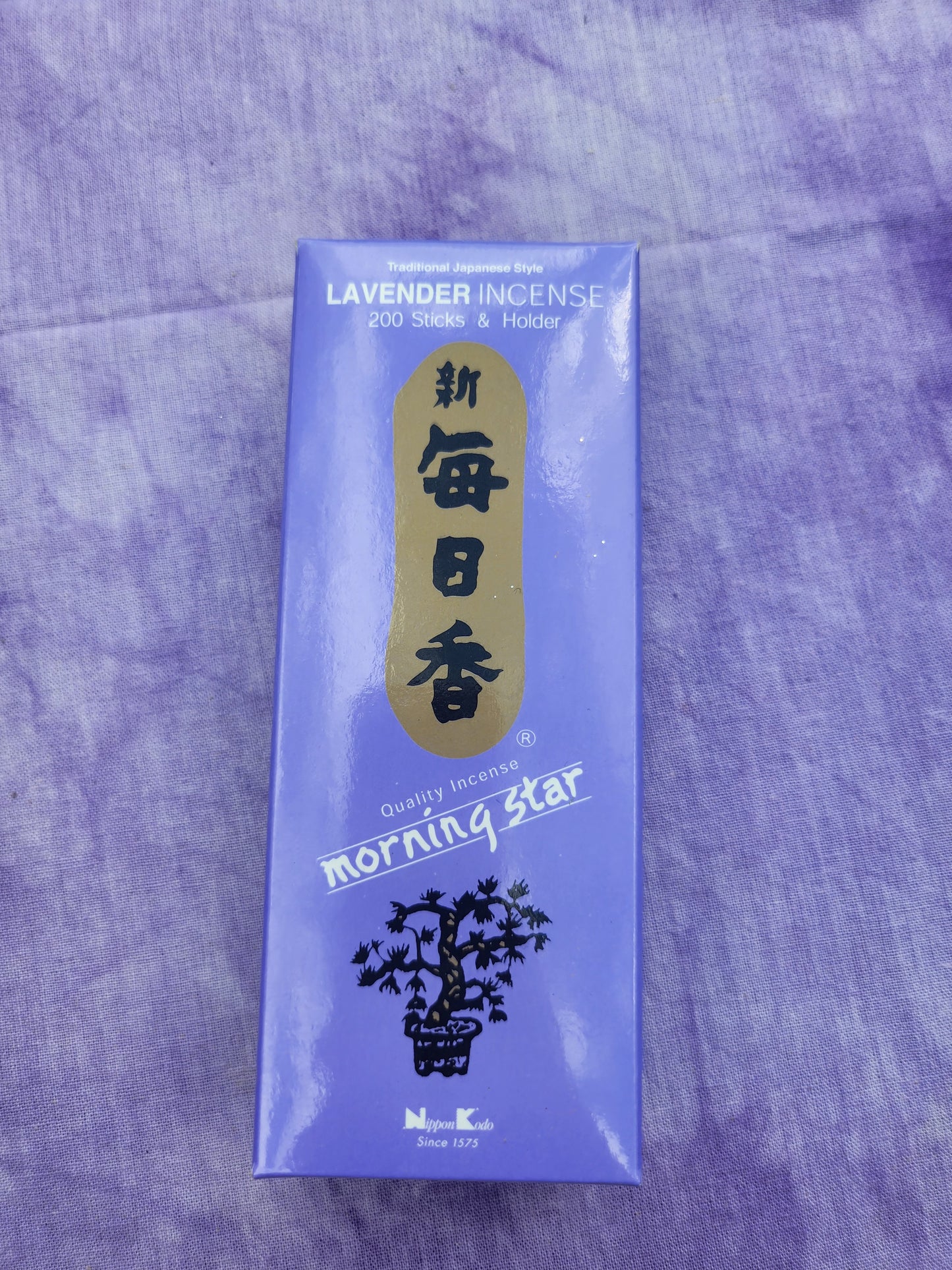 Morning Star traditional Japanese incense Lavender