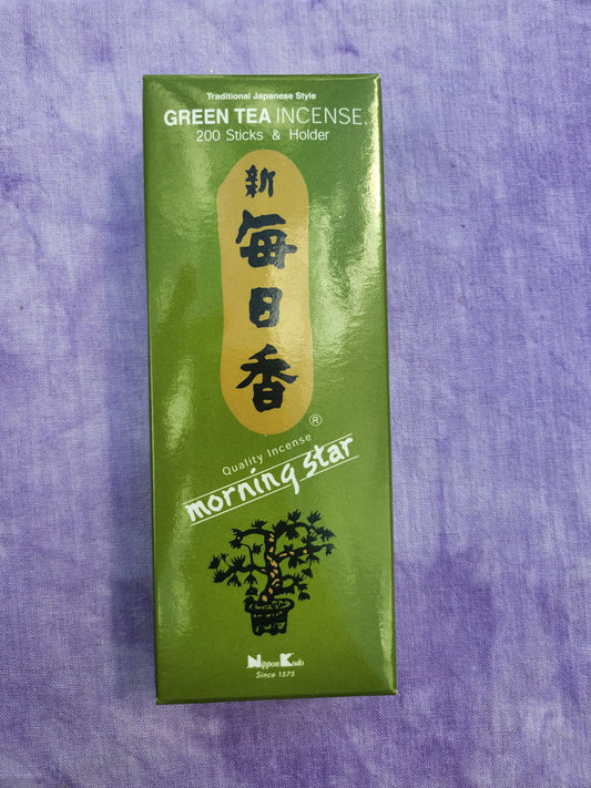 Morning Star traditional Japanese incense Green Tea