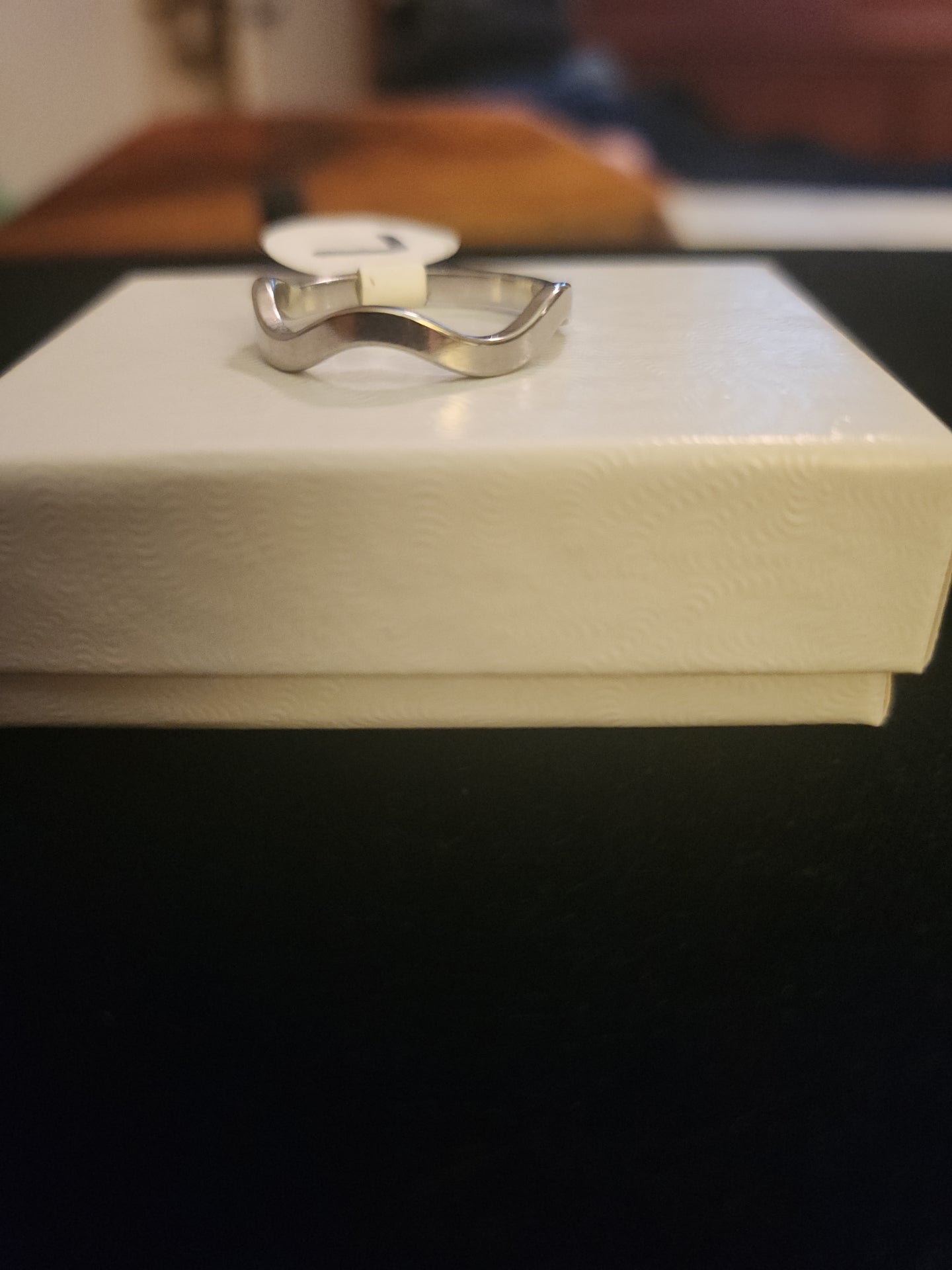 3 stainless steel rings. Size 7